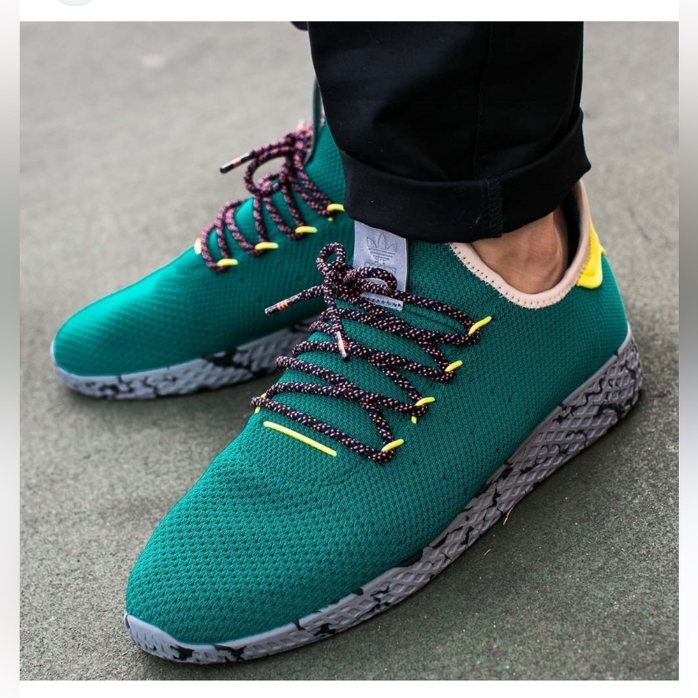 Adidas X Pharrell Williams Tennis HU Primeknit Teal